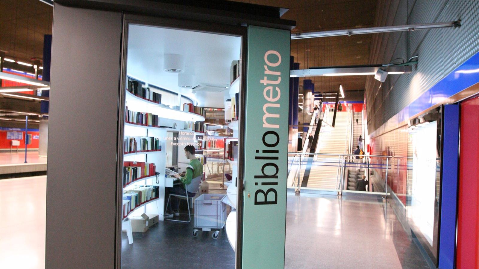 Las bibliotecas públicas de la red de Metro contarán con más de 900.000 euros hasta marzo de 2024