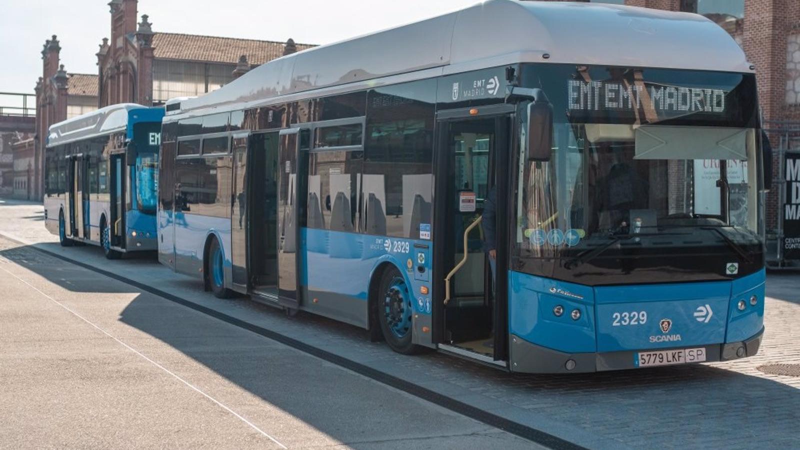La gratuidad de autobuses de la EMT elevó la demanda un 7,7% en hora punta