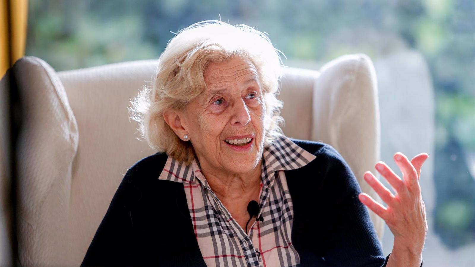 Carmena lamenta la escisión de Más Madrid y no se sitúa "en ninguno de los lados"