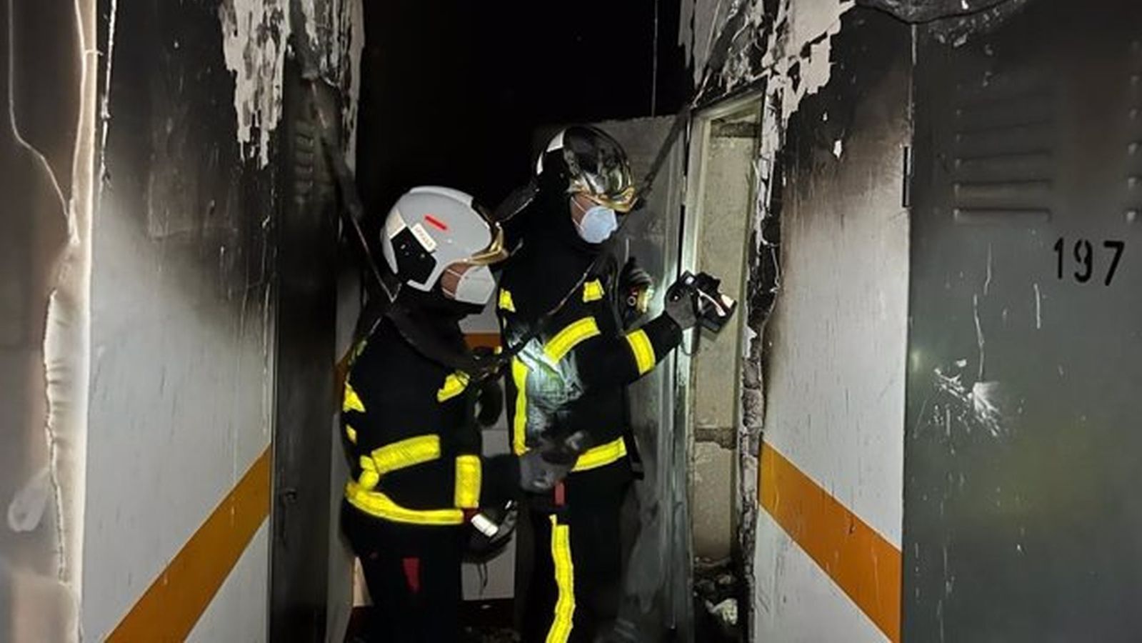 Herido grave por quemaduras un hombre de 44 años en el incendio de un trastero en Leganés