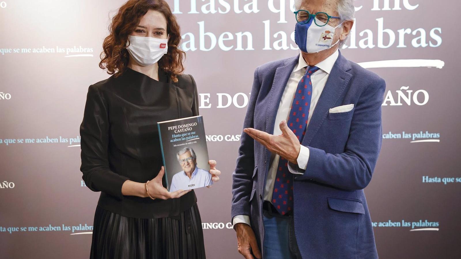 El locutor de radio Pepe Domingo Castaño publica 'Hasta que se me acaben las palabras', con prólogo de Julio Iglesias