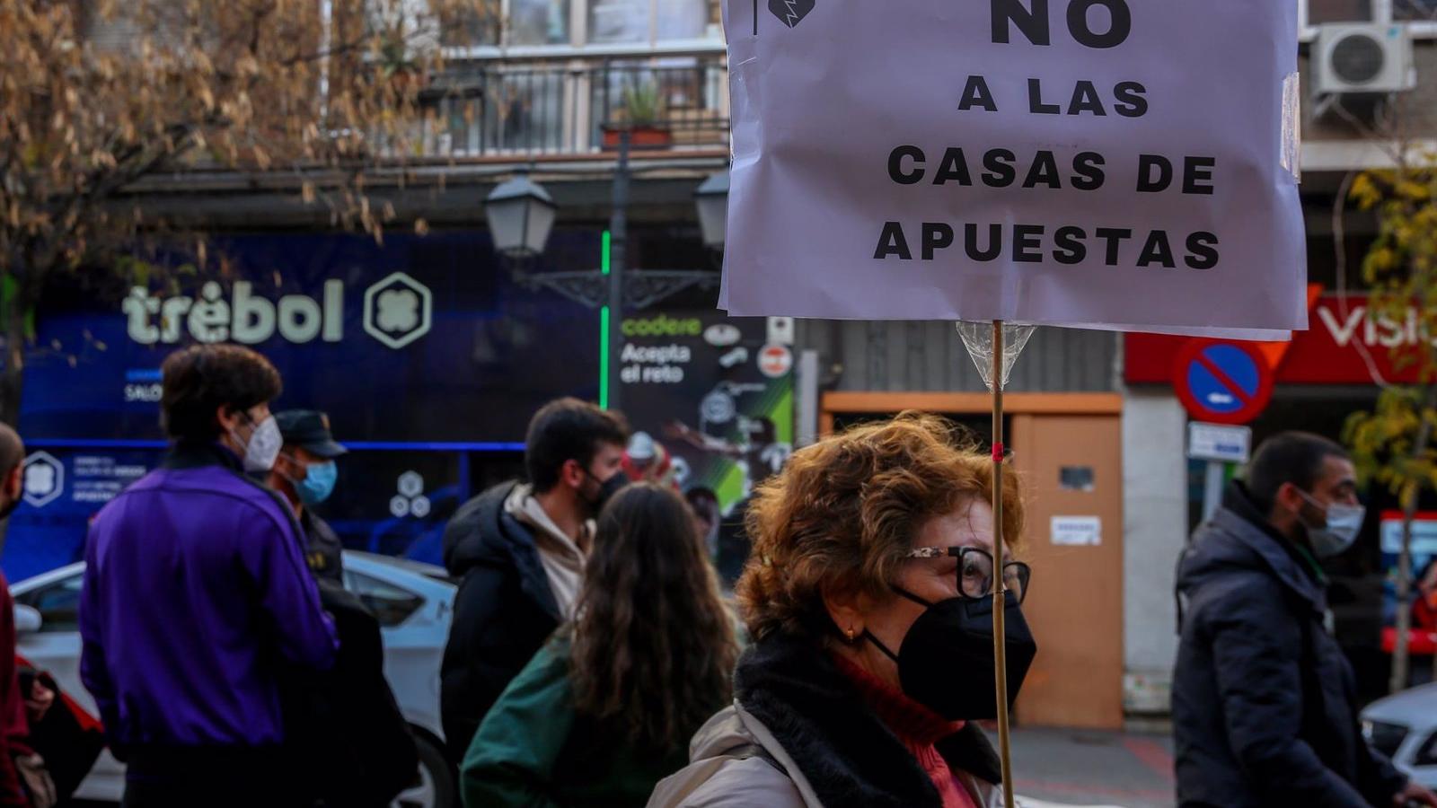 Aumenta en un 16,77% el número de personas en Madrid que piden que se le prohíba el acceso a juegos y apuestas on-line