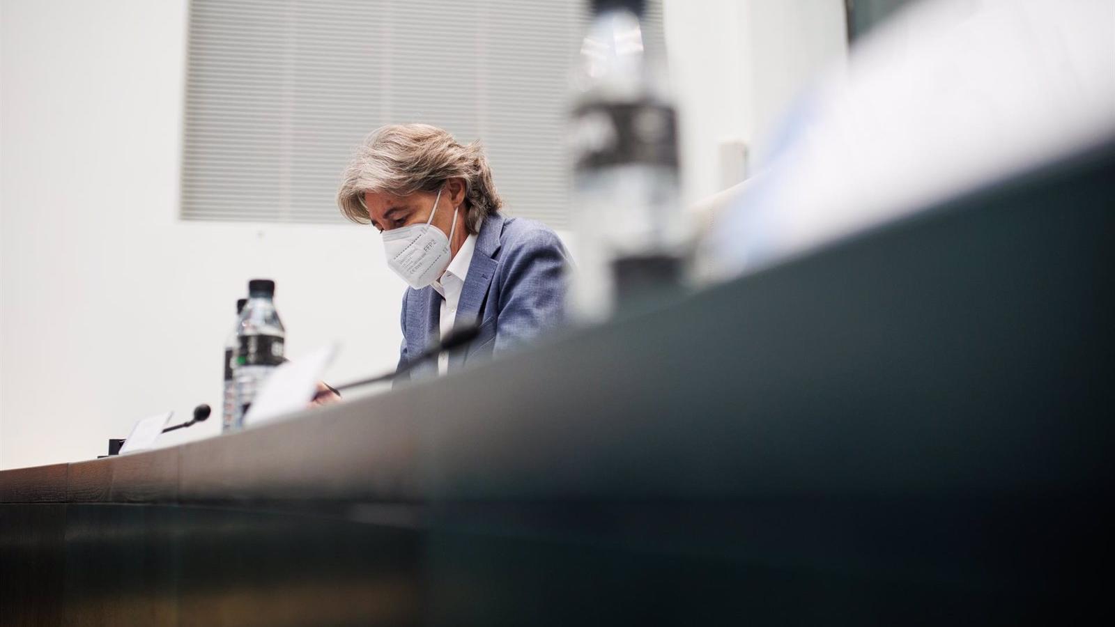 Mar Espinar pide al Grupo Mixto "que se vayan cuanto antes" porque no son más que "el cheque en blanco de este alcalde"