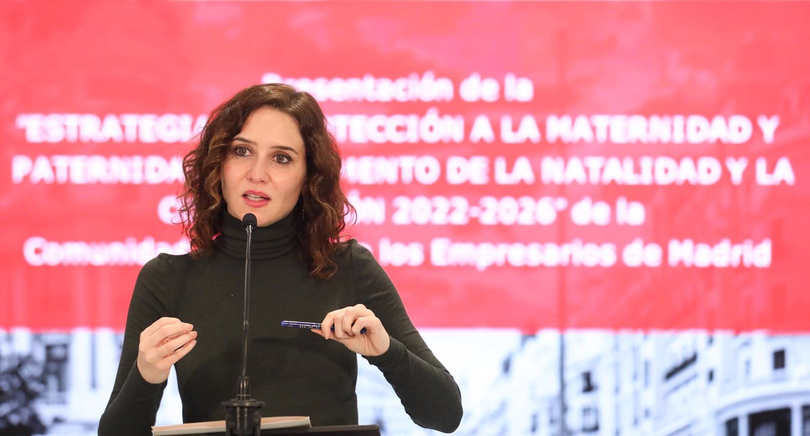 Díaz Ayuso celebra los datos de empleo en la región