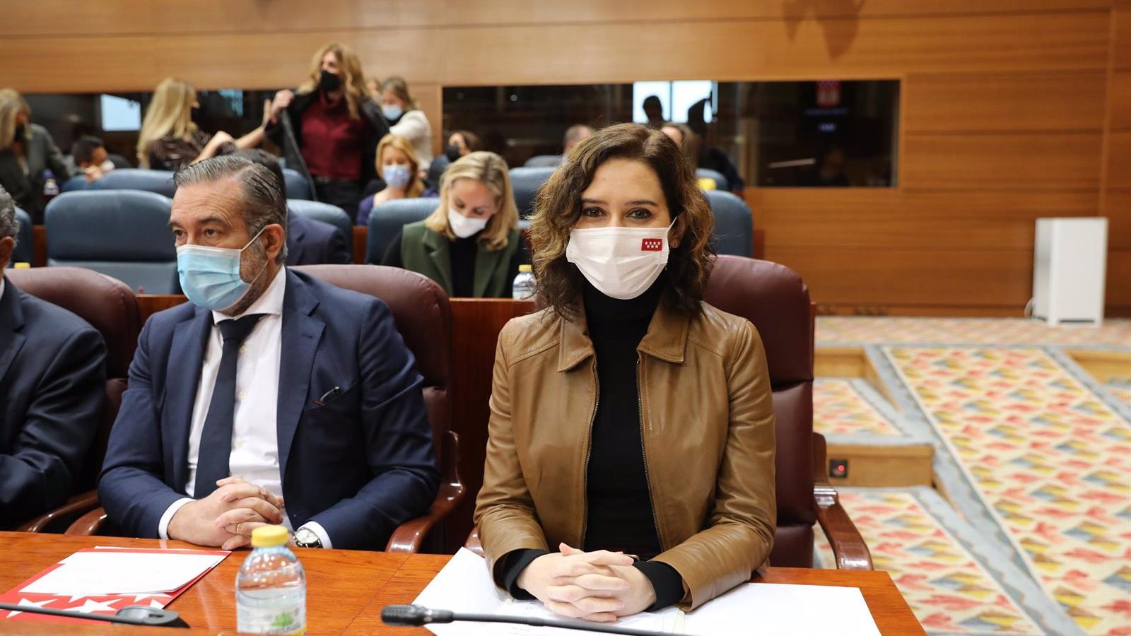 Díaz Ayuso defiende su política sanitaria frente a las medidas "absurdas" del Gobierno central