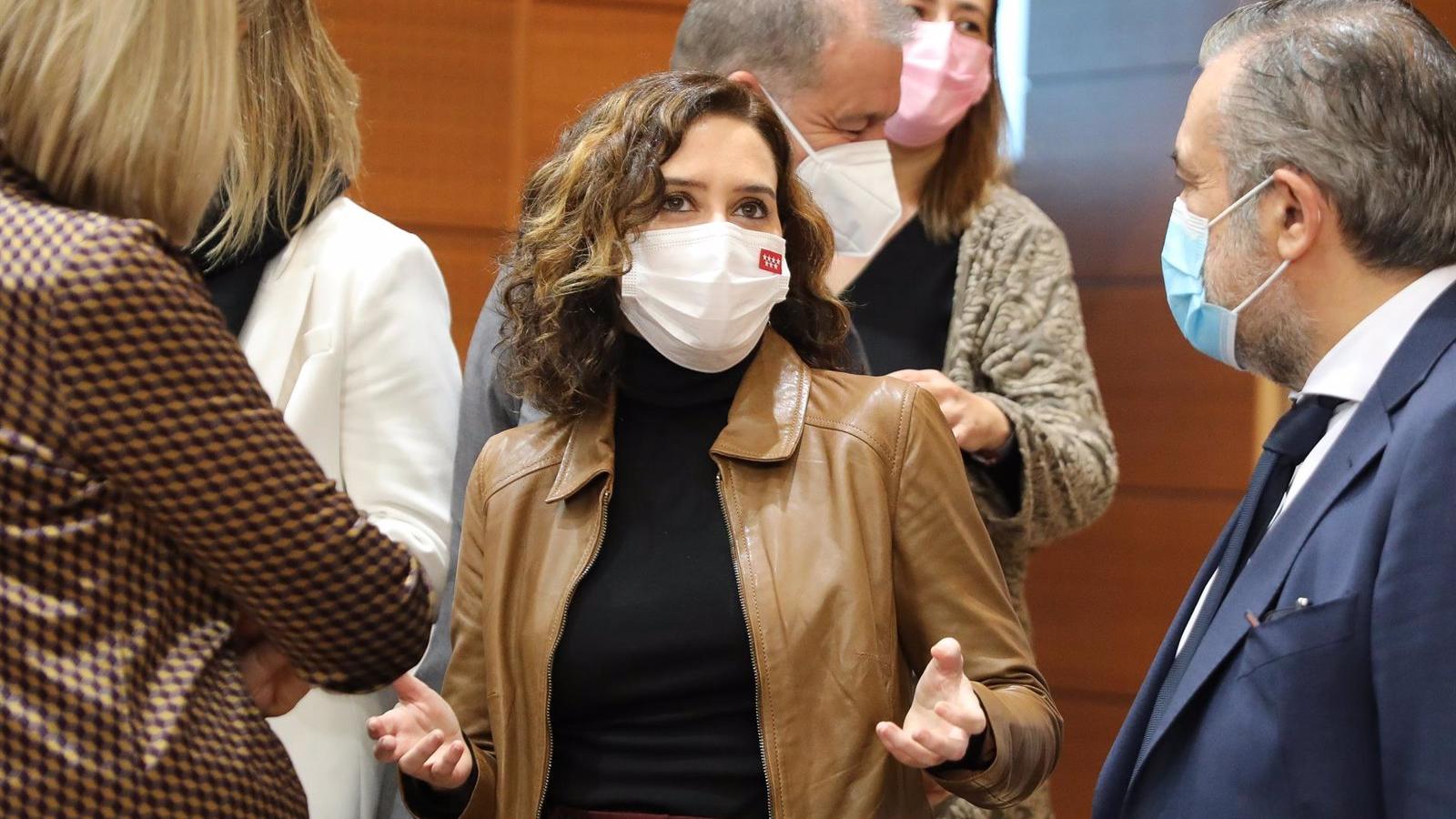 Díaz Ayuso ve "deslegitimada" la reforma laboral al "no escuchar" el Congreso y su Mesa la petición del diputado del PP