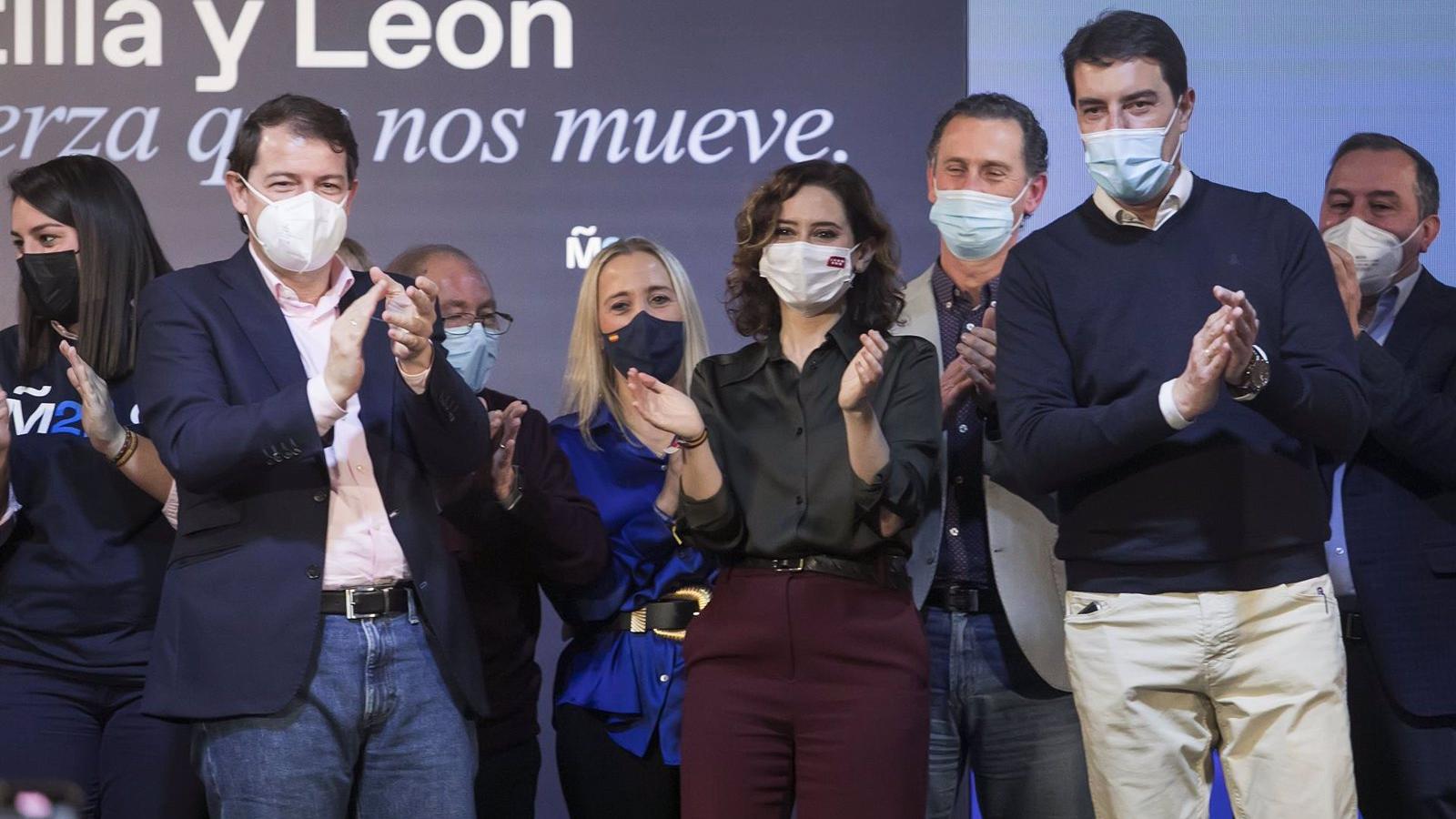 Díaz Ayuso dobla su presencia en la campaña de Castilla y León