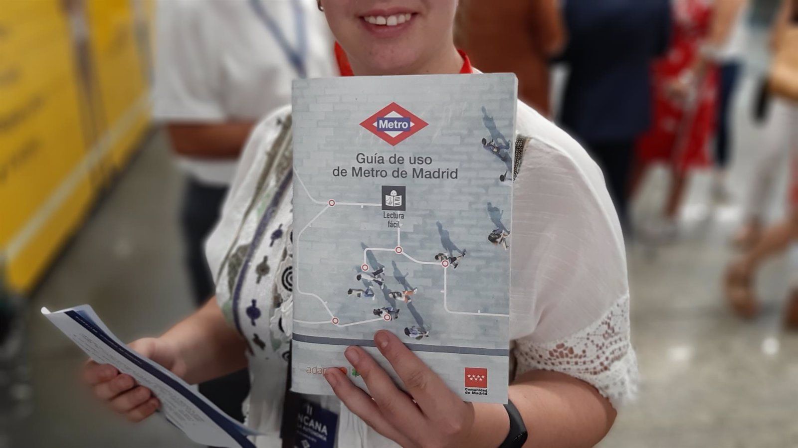 Más de 50 alumnos con discapacidad intelectual reciben entrenamientos personalizados para el uso autónomo del Metro