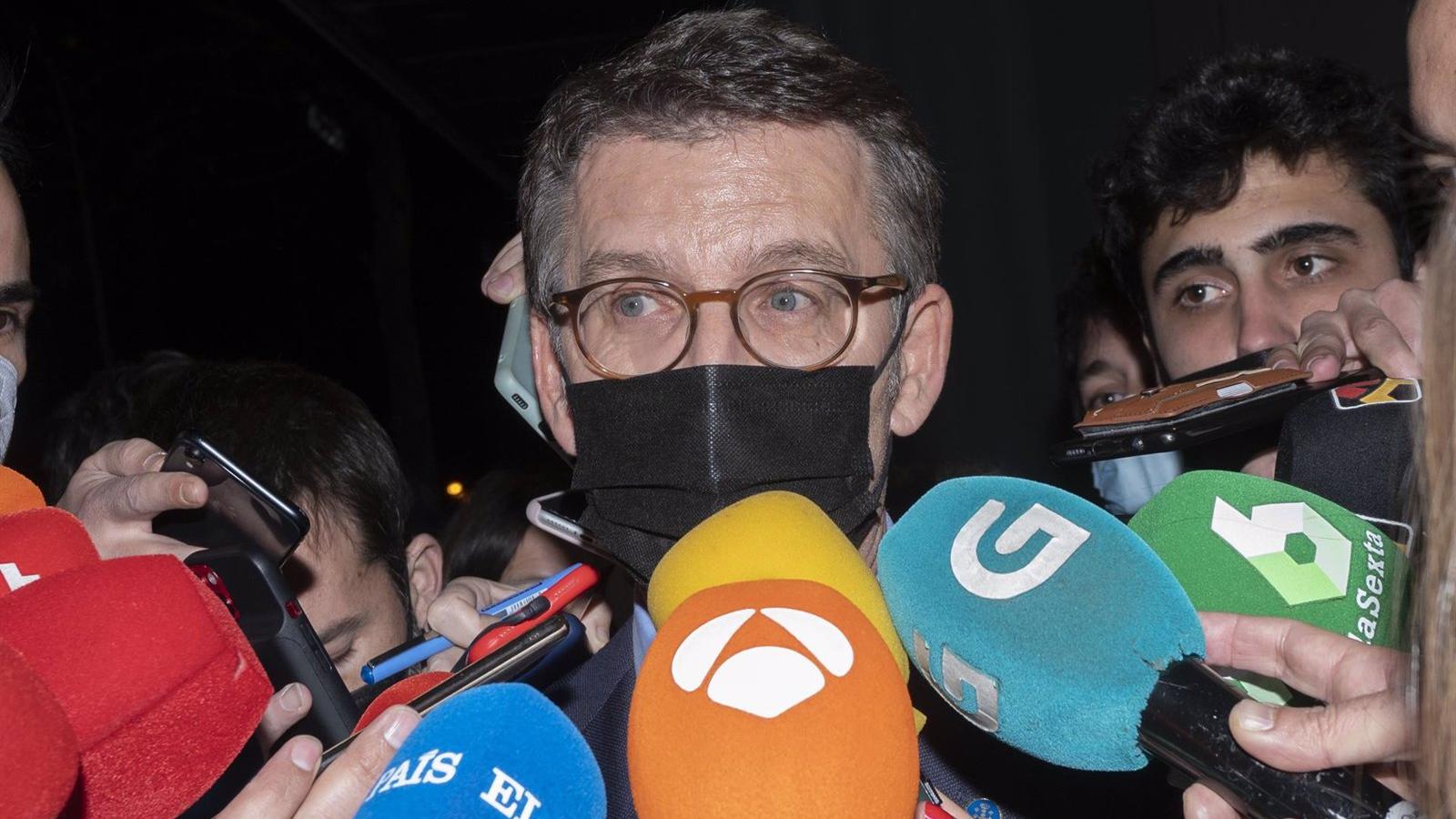 Feijóo elude confirmar su candidatura a presidir el PP y remite a la convocatoria el próximo martes del Congreso