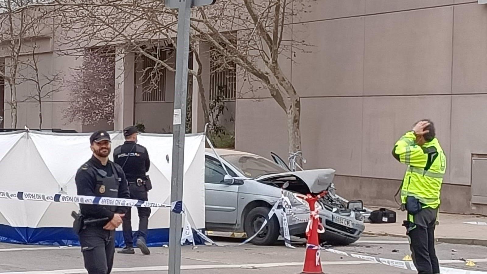 Muere un conductor tras ser tiroteado desde otro coche en la plaza de Alsacia de Madrid