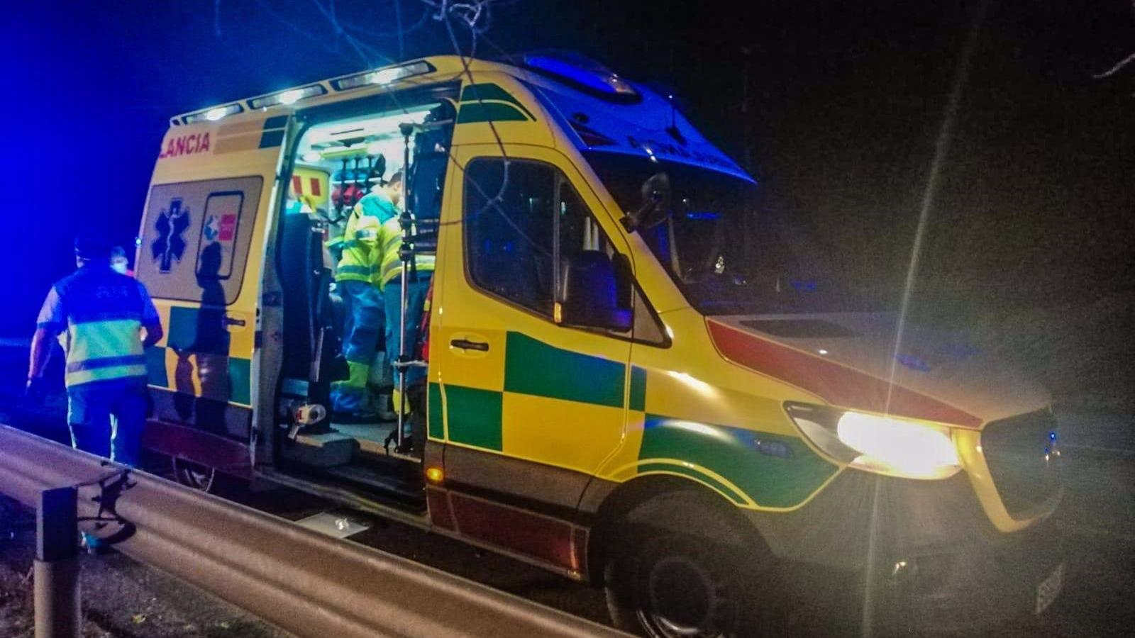 Herido grave un motorista de 50 años en un accidente en Aranjuez