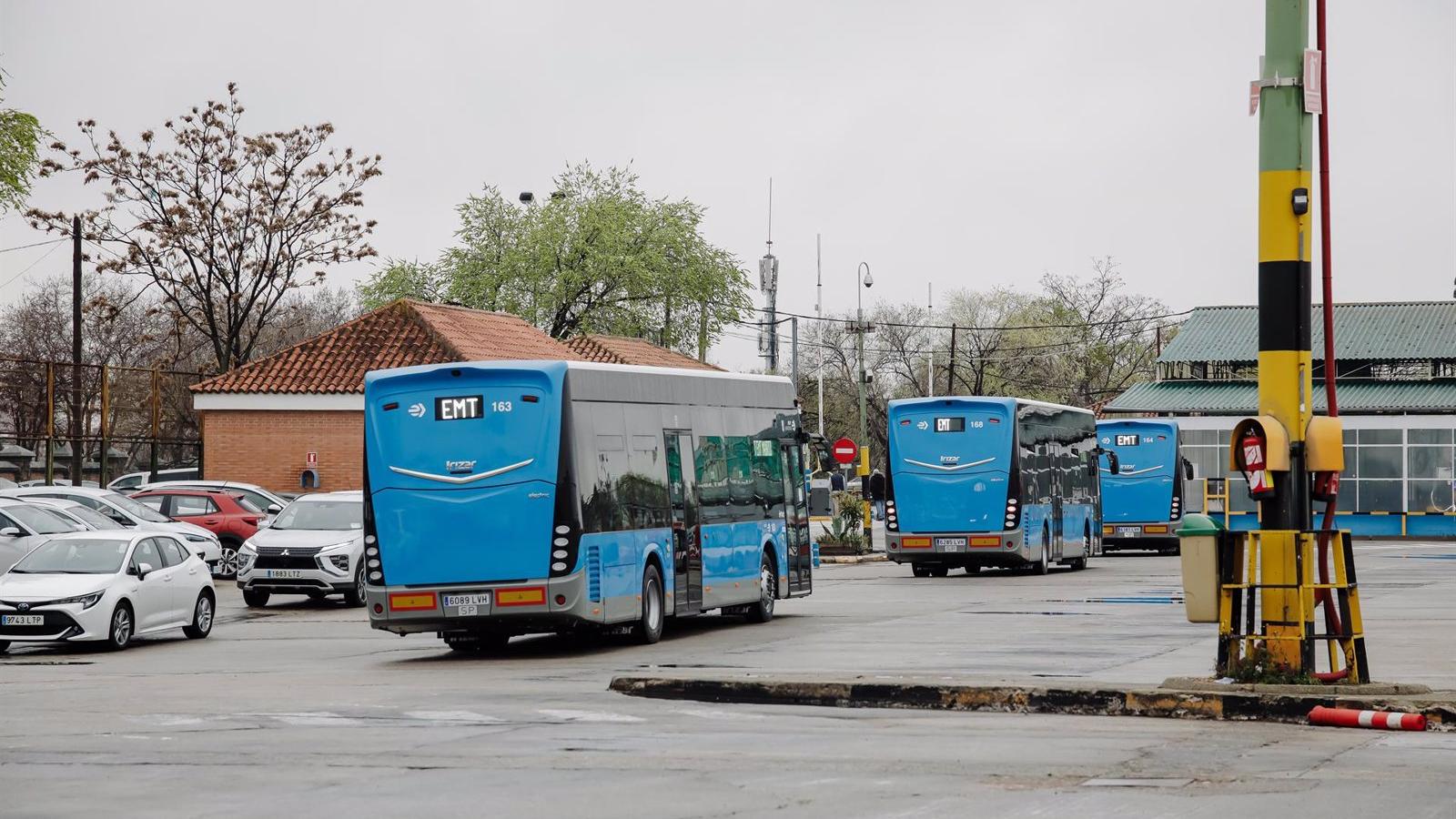 Aumentan los actos vandálicos contra autobuses de la EMT