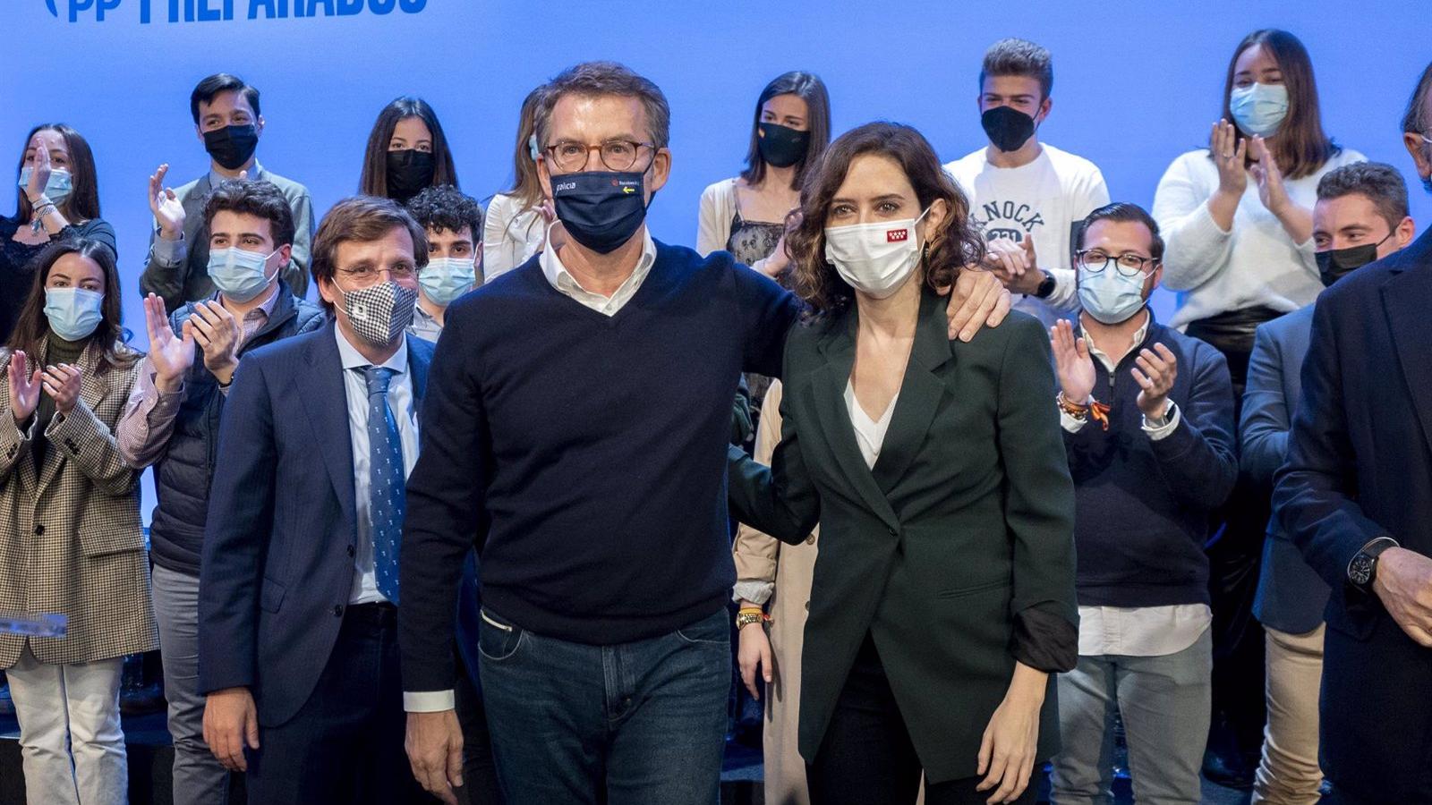 Díaz Ayuso vaticina que llegan "los mejores momentos" para el PP con Feijóo