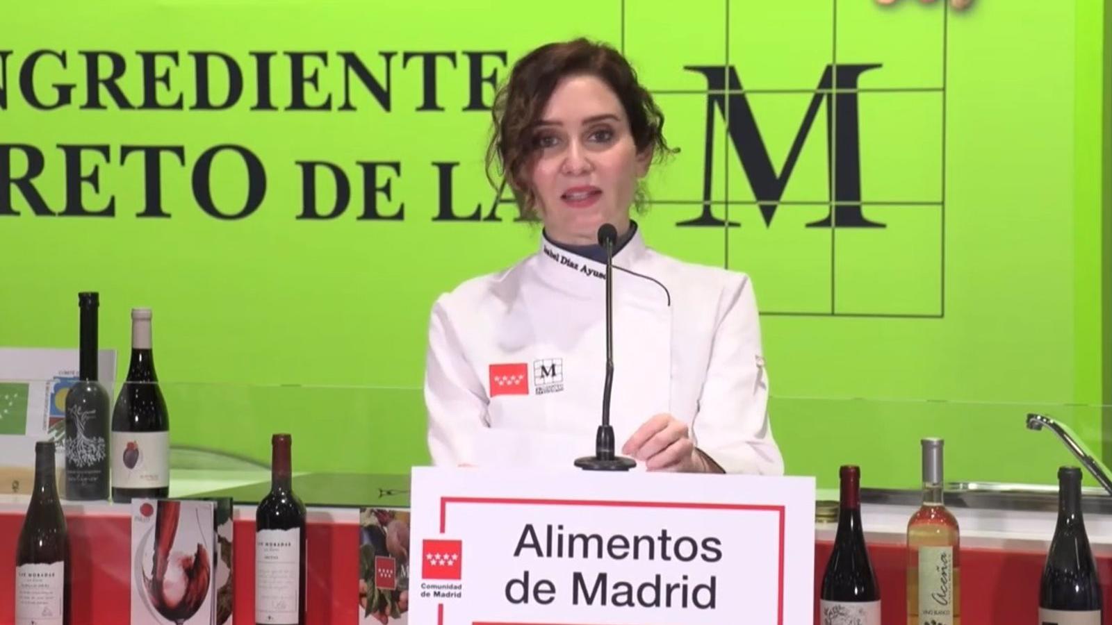 Díaz Ayuso insiste en que "no hay nada" con el contrato de su hermano por mucho que lo lleven "al Vaticano" o "a la OTAN"