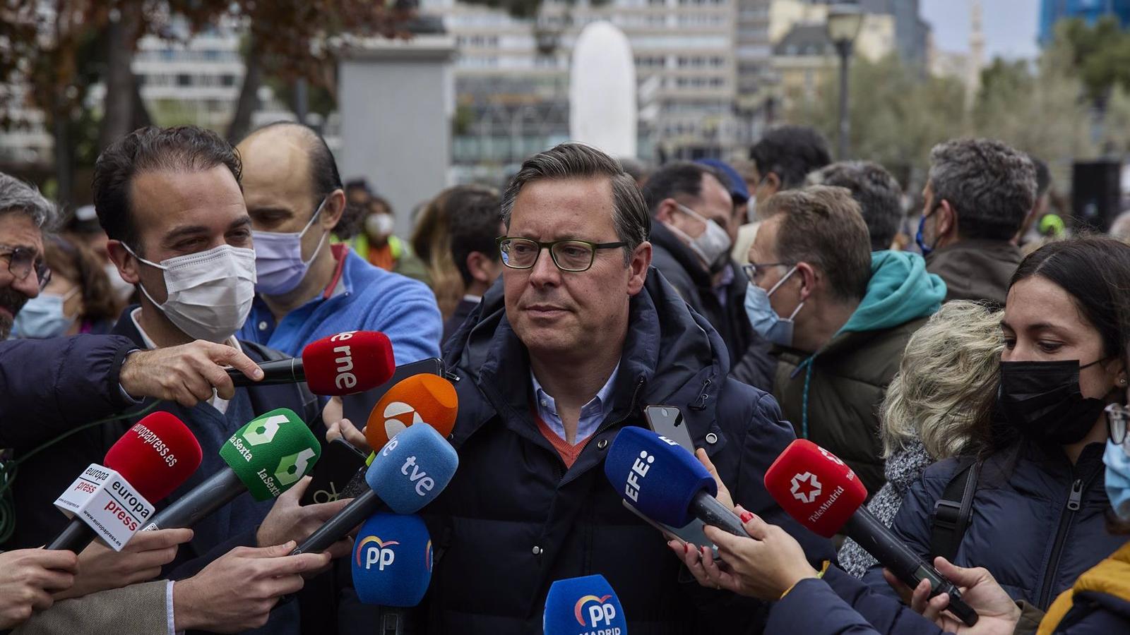 Serrano se muestra "satisfecho" por "la cuota madrileña" dentro del PP nacional