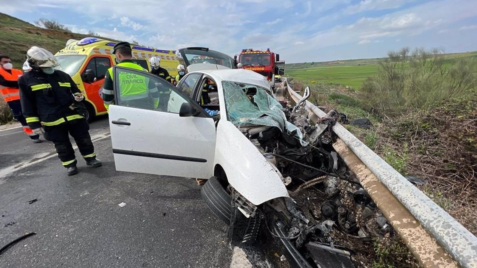 Muere un conductor de 19 años al chocar contra una furgoneta blindada en la M-113