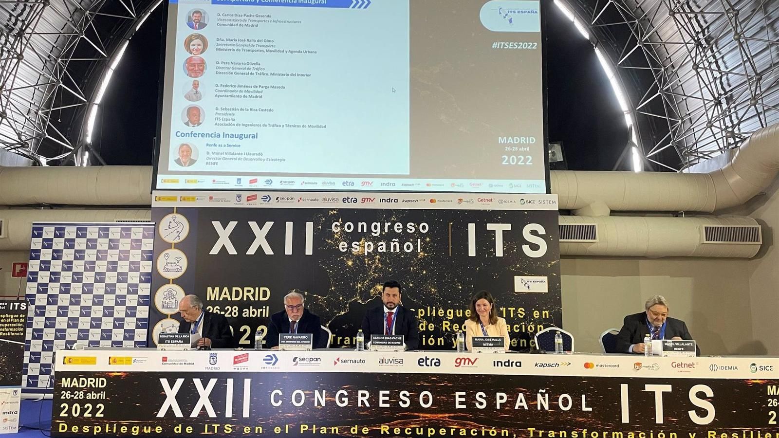 La Comunidad muestra sus innovaciones en movilidad en el XXII Congreso Español de Sistemas de Transporte Inteligente
