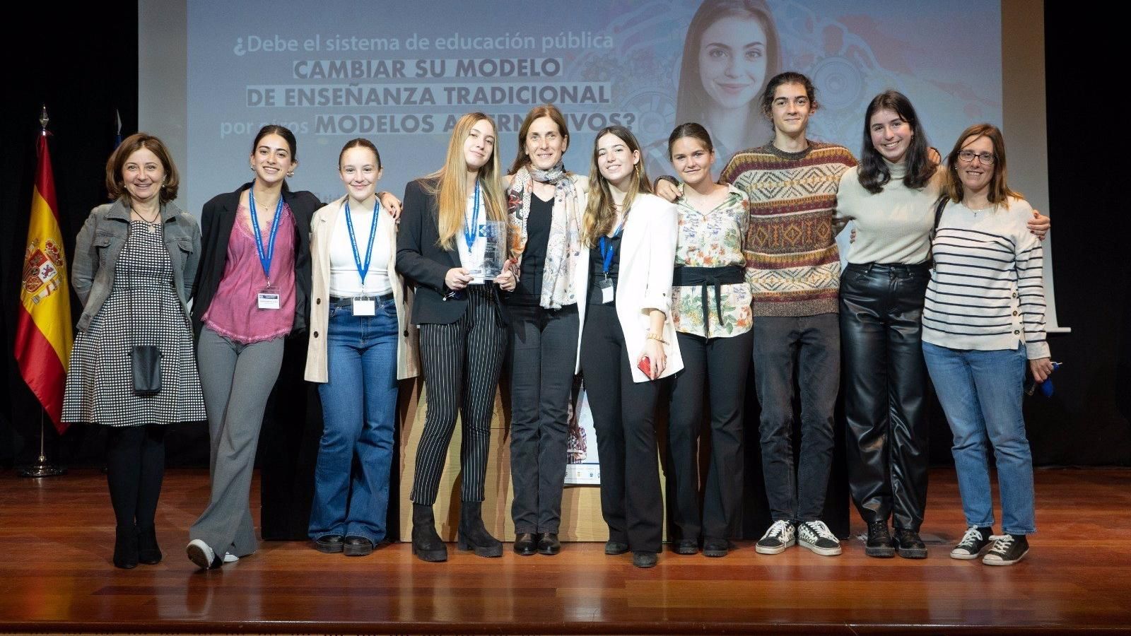 El IES Carmen Conde de Las Rozas gana la IX edición del Torneo Intermunicipal de debate escolar
