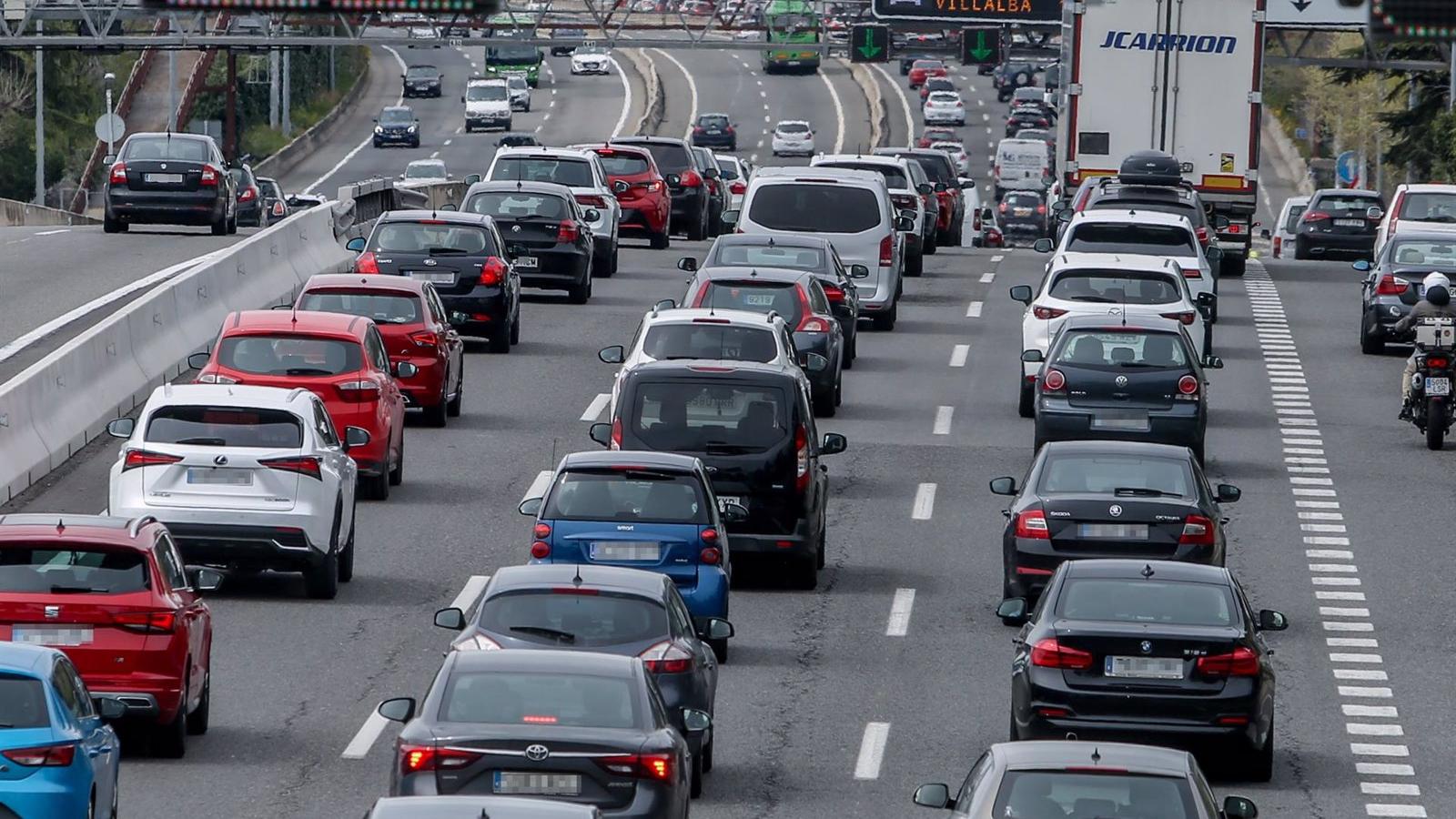Los atascos son el principal problema para los vecinos de Madrid