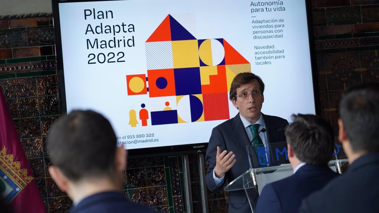 Los vecinos de Madrid con una discapacidad igual o mayor a 75% podrán solicitar ayudas para adaptar sus viviendas