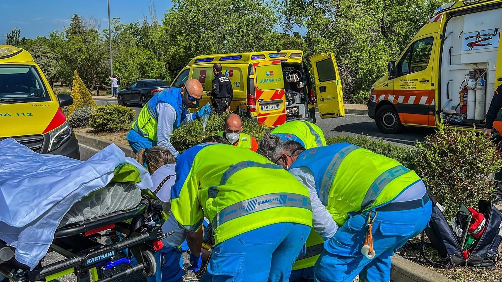 Grave una mujer tras ser atropellada en Boadilla del Monte