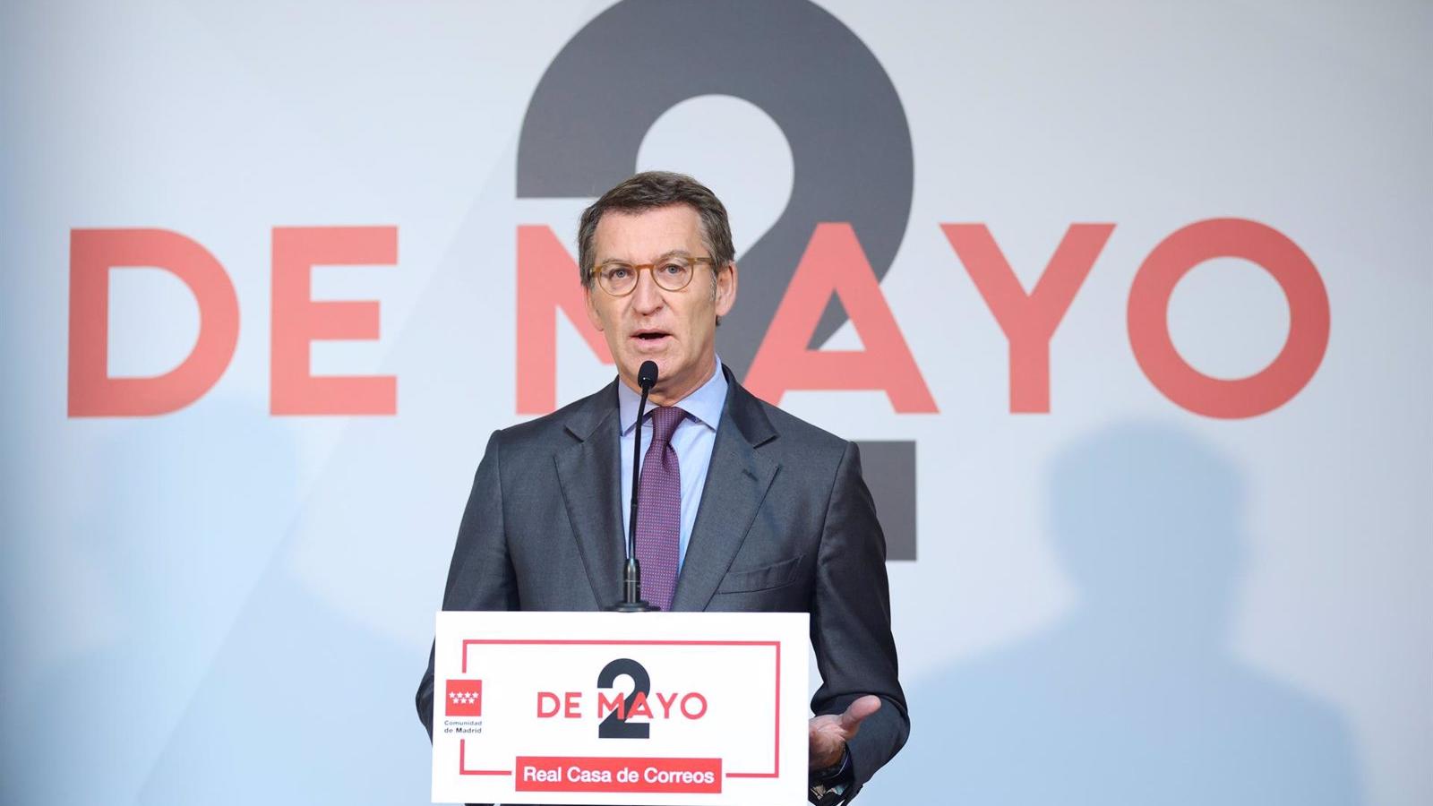 Feijóo asegura que Díaz Ayuso busca abrir una etapa de ilusión en el PP de Madrid