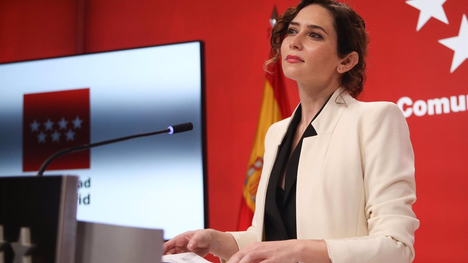 Díaz Ayuso defiende que el Gobierno de la Comunidad de Madrid adquirió material de calidad durante la pandemia
