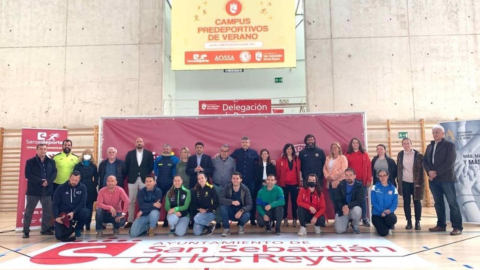 Los campus predeportivos de San Sebastián de los Reyes registran más de 5.000 inscripciones en su primer día de lanzamiento
