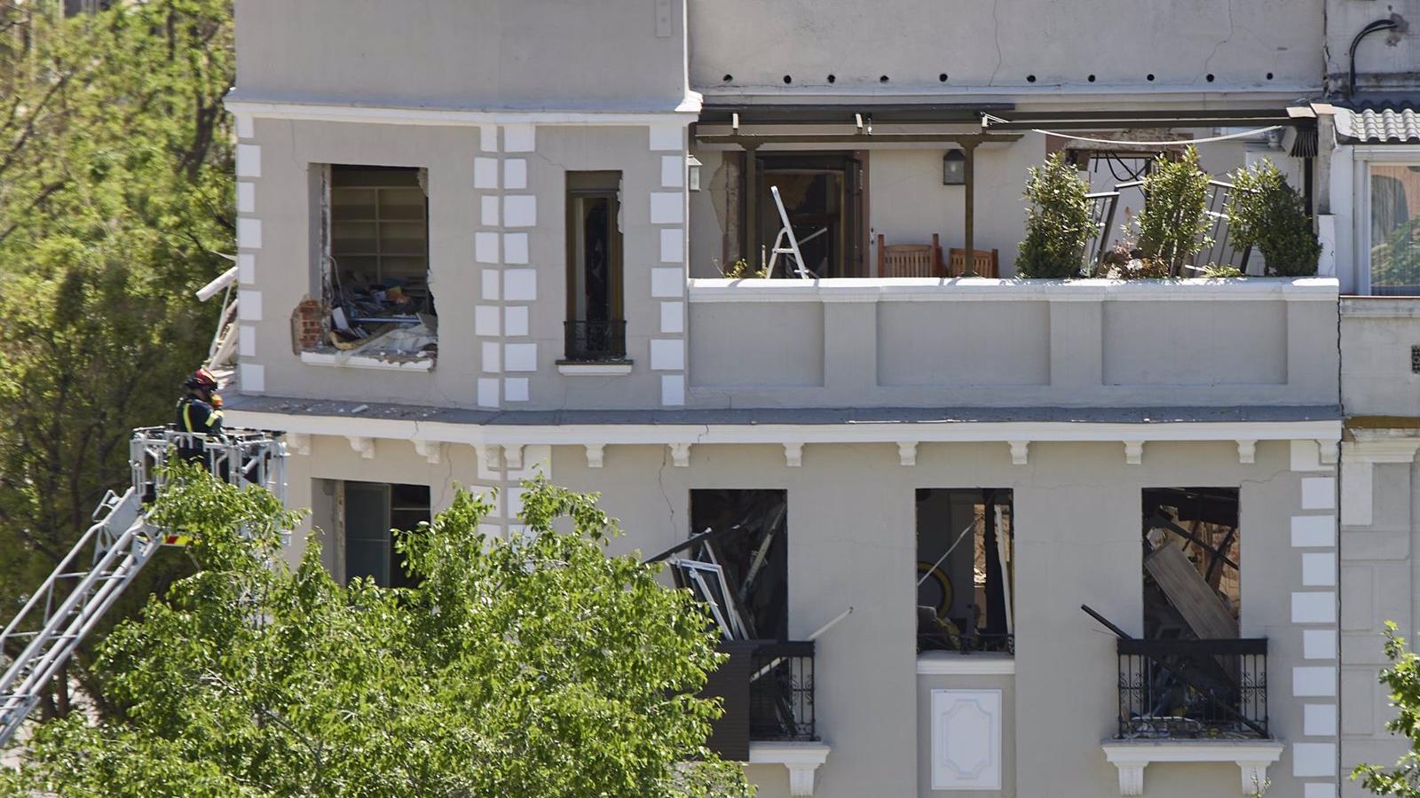 La Policía Municipal investigará la explosión al tratarse de un accidente laboral