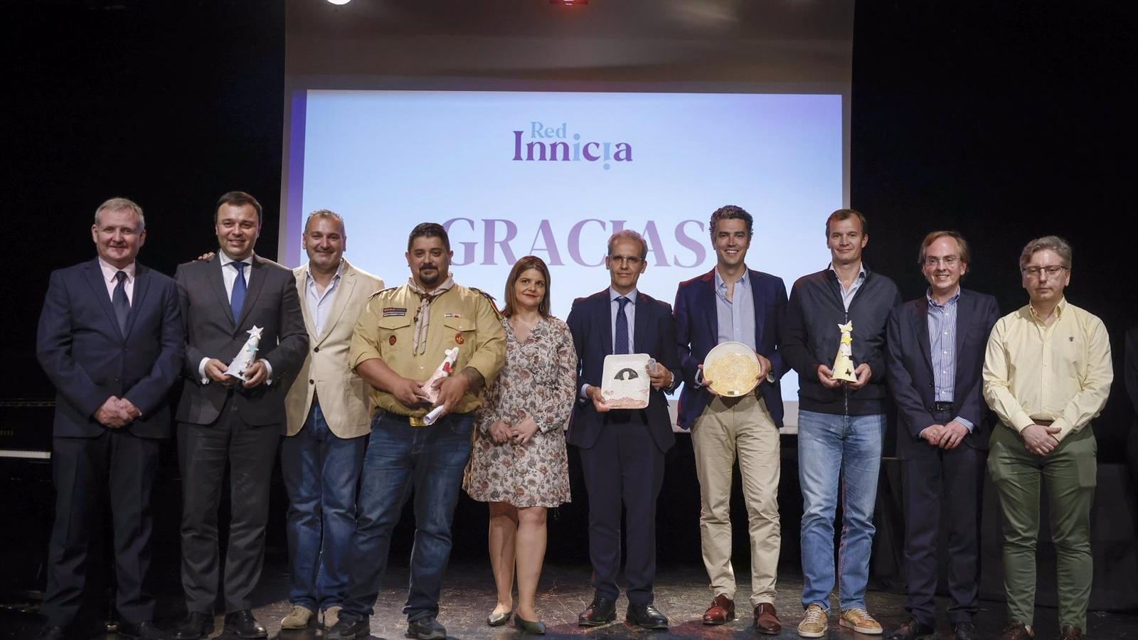 La Comunidad recibe el premio de la Red Innicia por su trabajo con las entidades del tercer sector