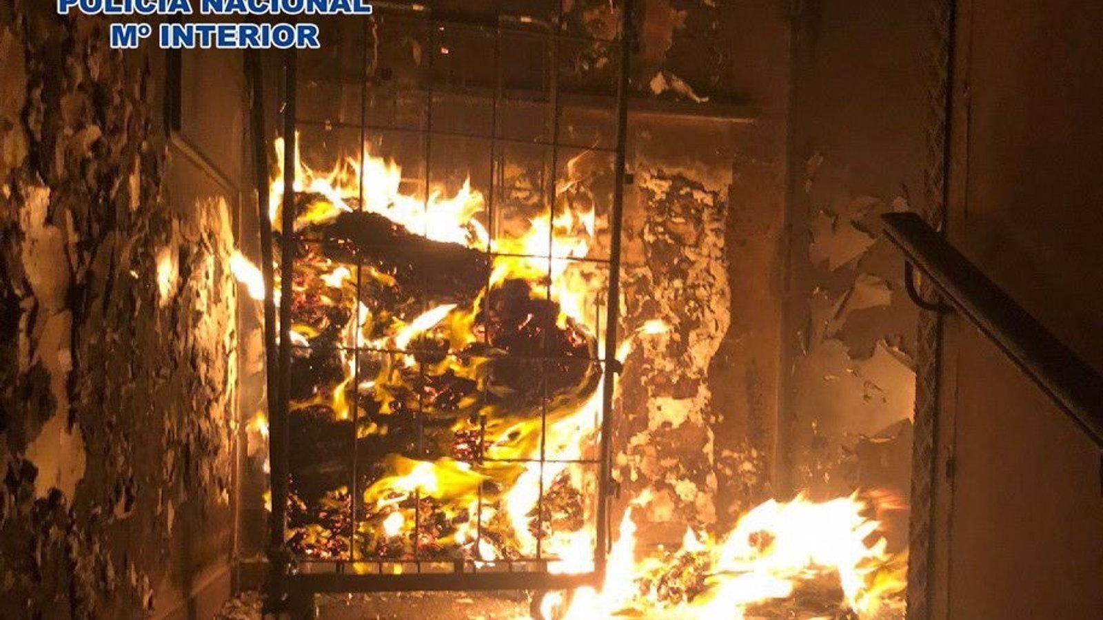 Detenida una mujer por provocar incendios en dos hoteles de Madrid para robar dentro de las habitaciones
