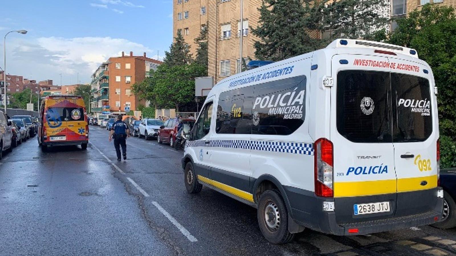 En estado muy grave un hombre de 77 años por un atropello en Carabanchel
