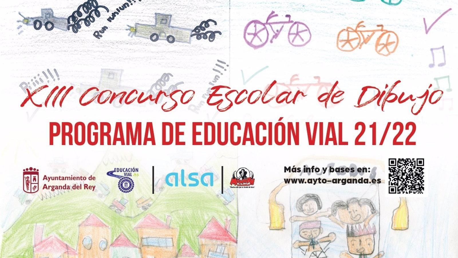 La Policía Local de Arganda convoca una nueva edición del concurso escolar de dibujo sobre Educación Vial