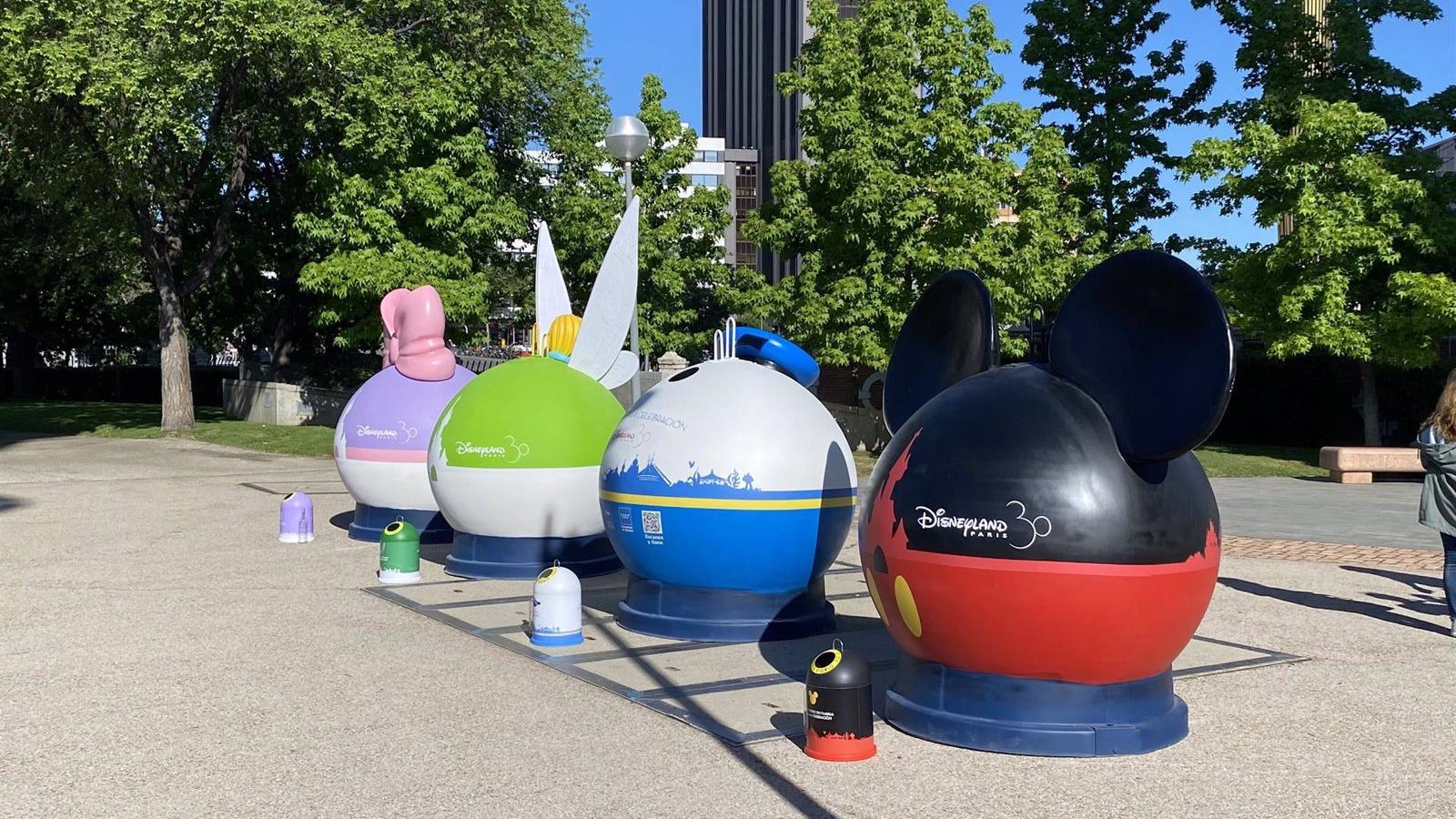 Un total de 36 contenedores con temática de Disney llegan a siete municipios de la región para animar a reciclar