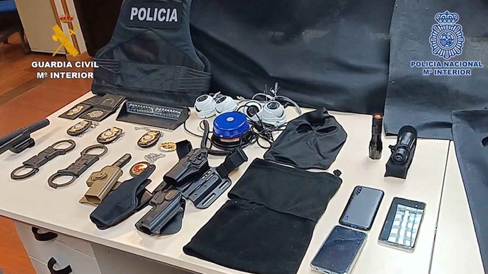 Desmantelada una banda muy violenta que simulaba ser Policía para robar a narcotraficantes