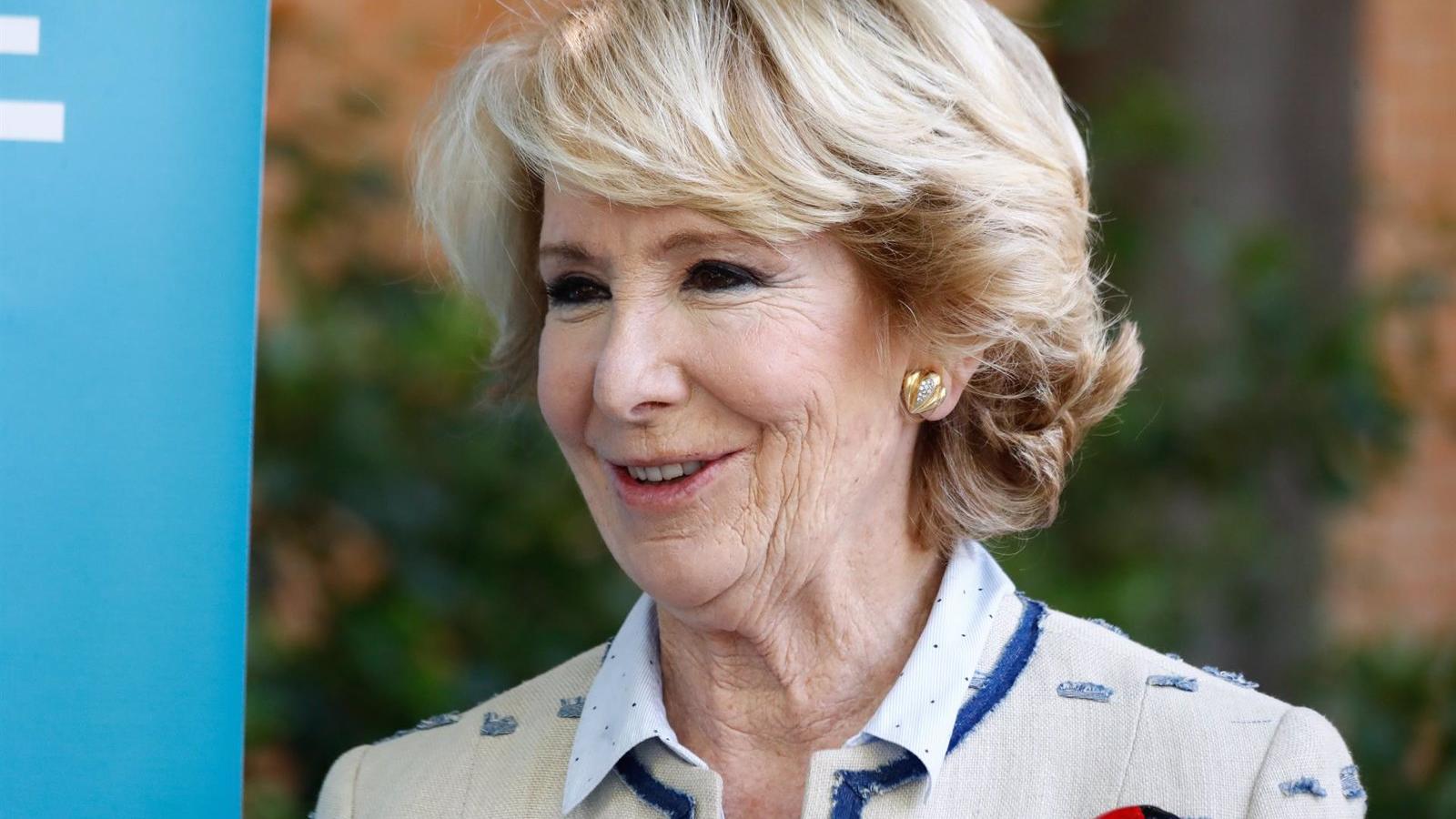 Esperanza Aguirre: “Sánchez cree que los españoles somos gilipollas, y no lo somos”