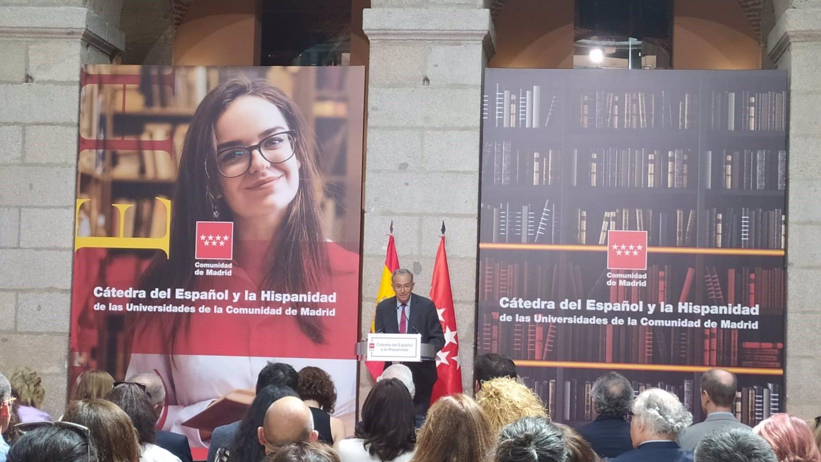 La Comunidad presenta la Cátedra del Español y la Hispanidad de las Universidades de la región