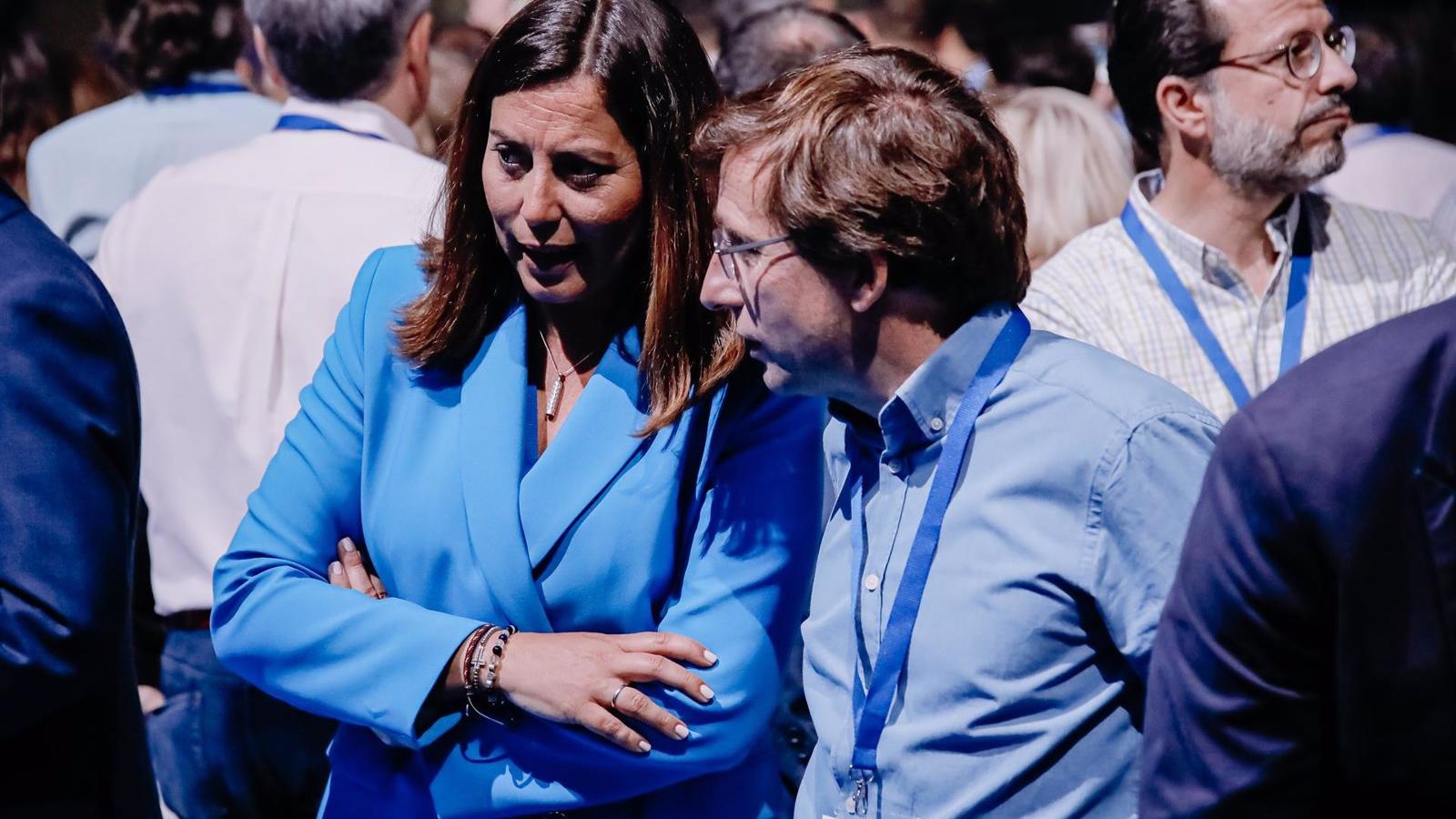 Almeida solo ve "ventajas" en que Ana Millán sea alcaldesa de Arroyomolinos y vicesecretaria del PP de Madrid