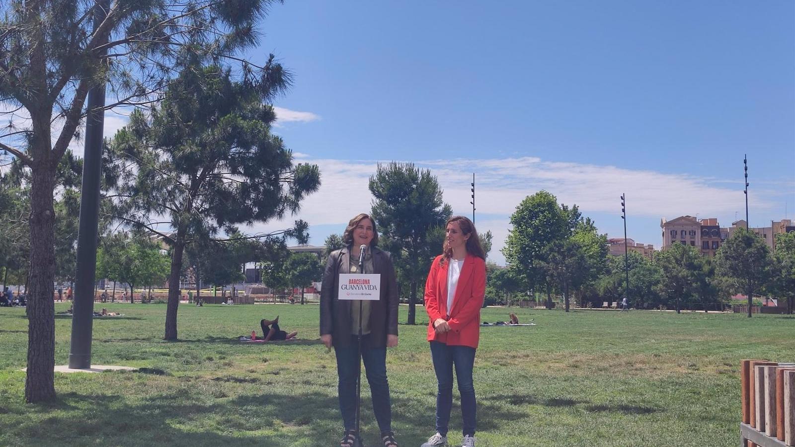 Mónica García dice que quiere trasladar a Madrid las políticas de Colau en Barcelona