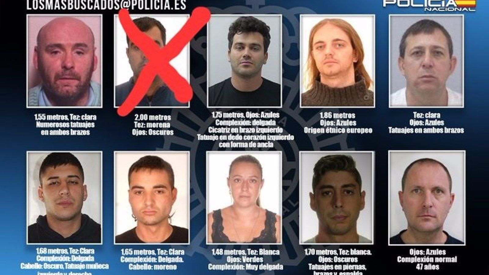 Detenido en Madrid el mayor falsificador de moneda incluido por Policía en la lista de los diez más buscados