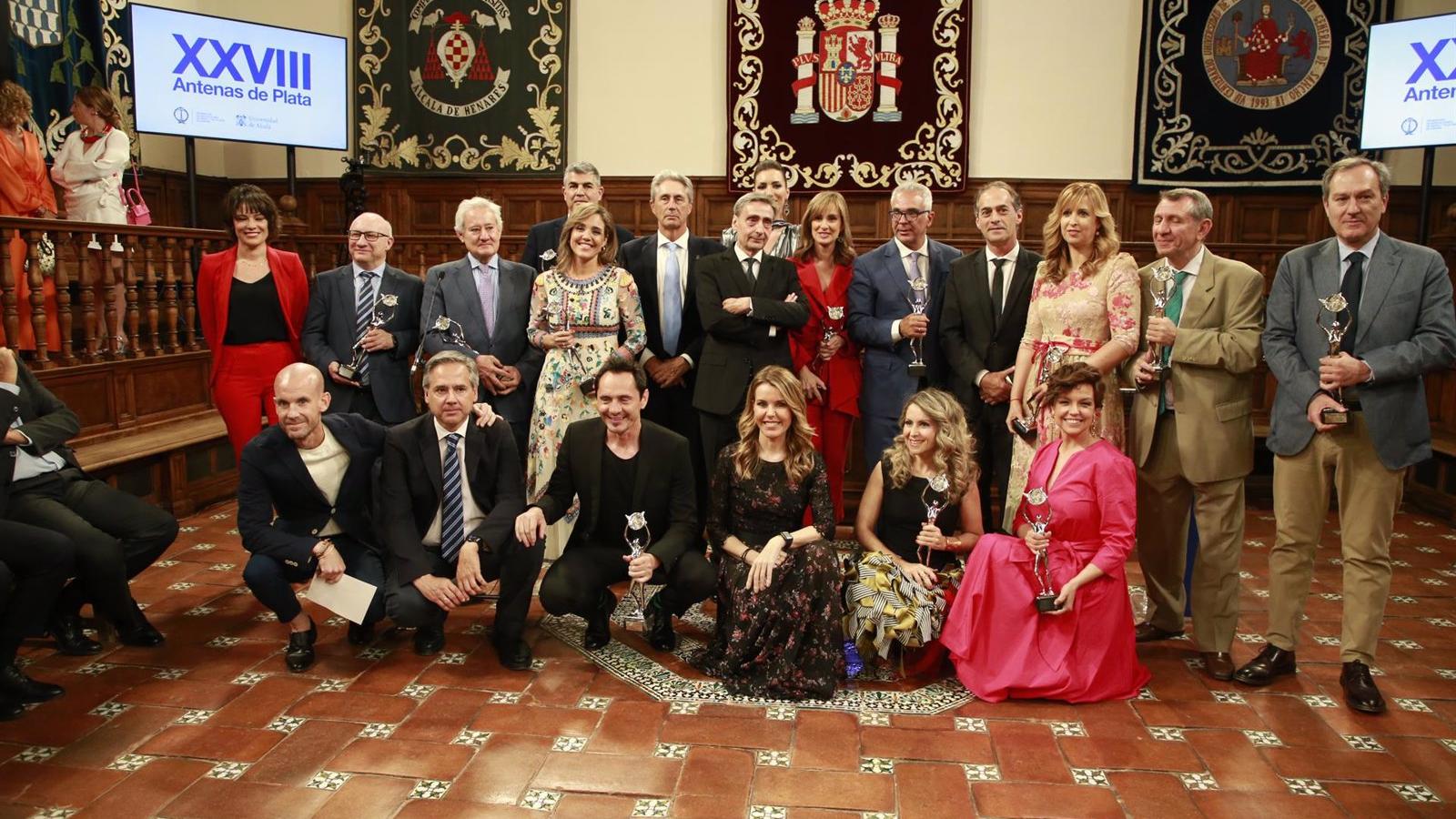 Los ganadores de las 'Antenas de Plata 2022' recogen sus premios en una gala en la Universidad de Alcalá de Henares