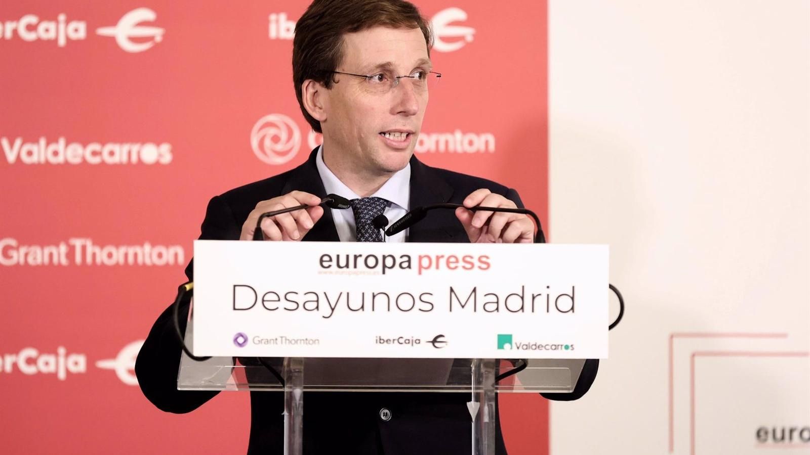 Martínez-Almeida agradece a Villacís el trabajo conjunto en "años turbulentos" para situar a Madrid en "liga de mejores ciudades"