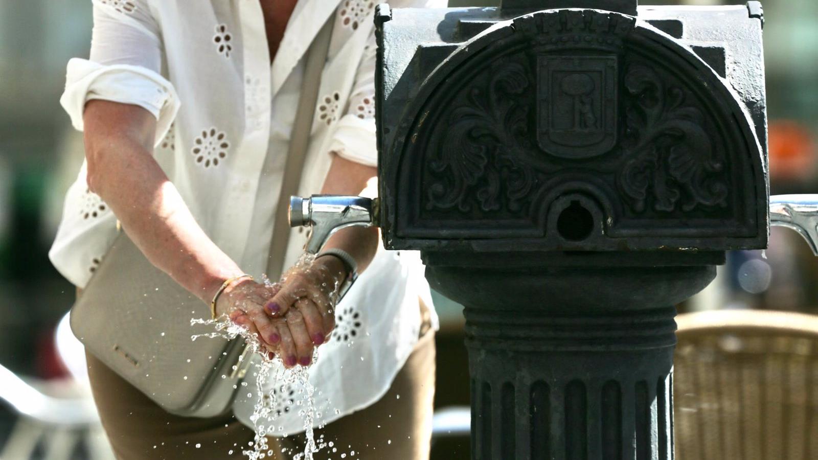 El Ayuntamiento de Madrid cifra en un 90% las fuentes que están funcionando