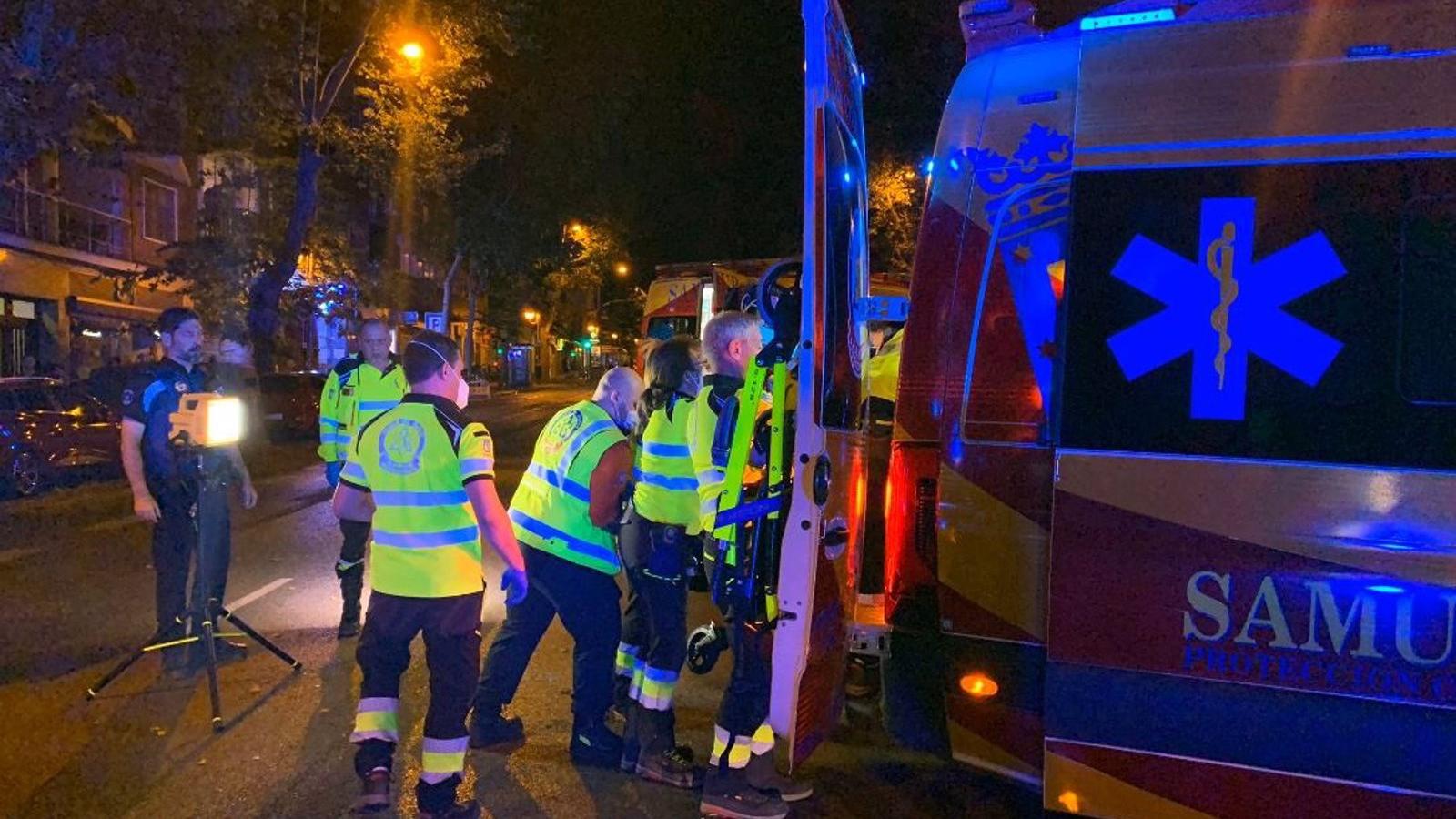  Herida grave una mujer de 67 años tras ser atropellada por un autobús en el Paseo de las Delicias