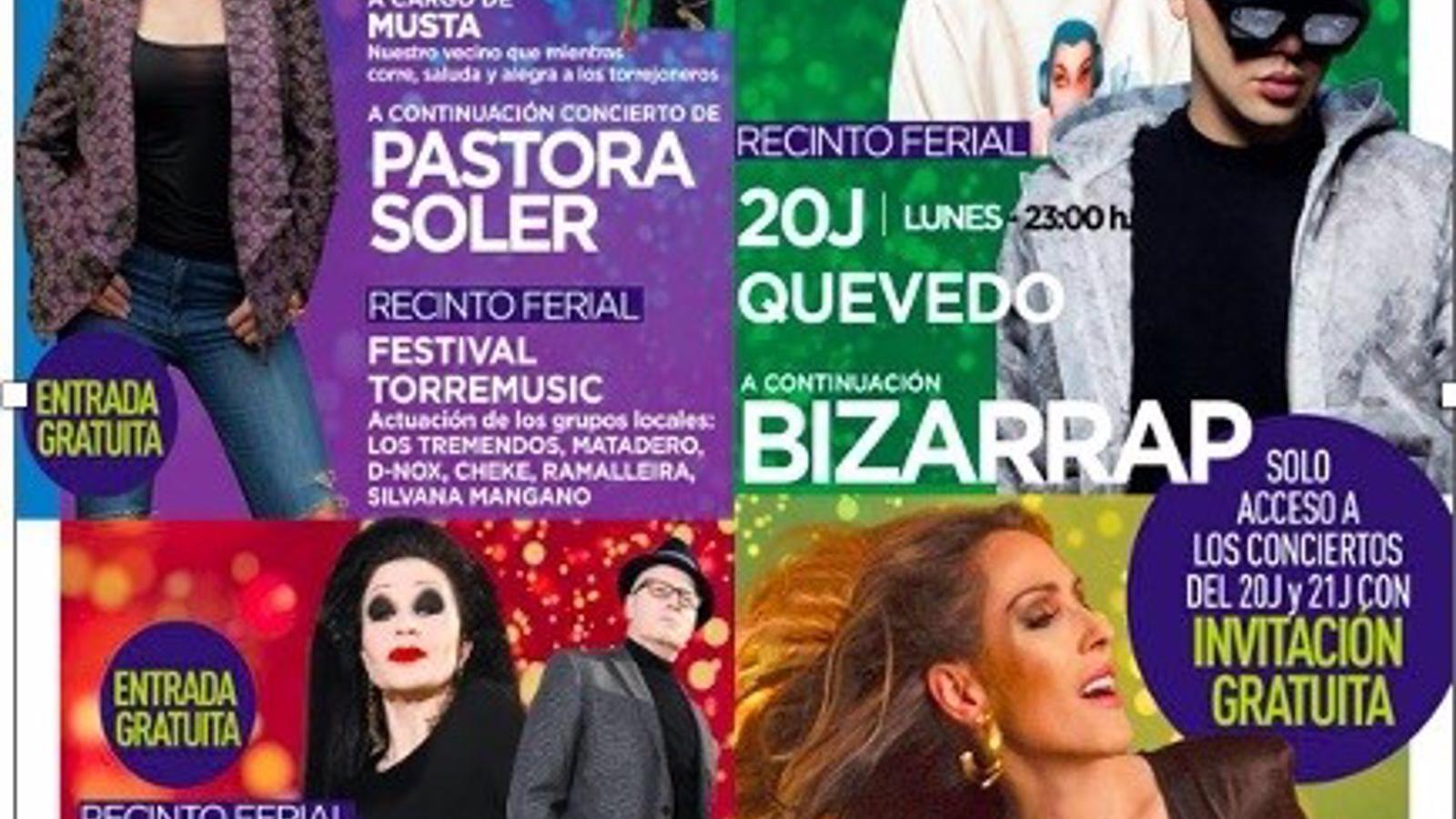 Malú y Bizarrap darán conciertos gratis exclusivos para los vecinos de Torrejón en sus Fiestas Populares