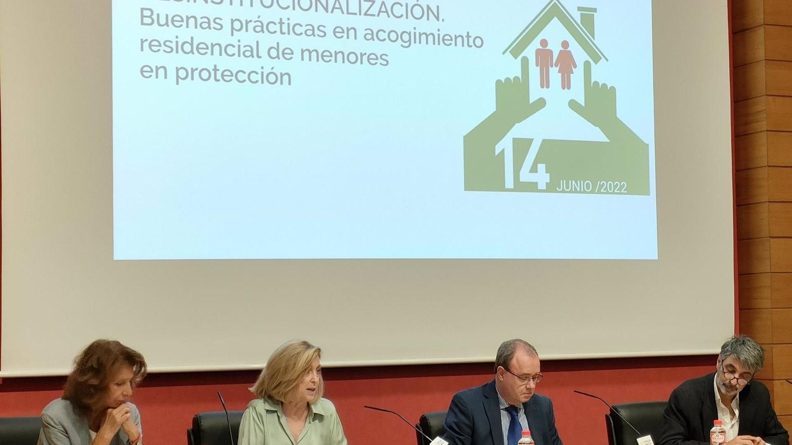 Más del 60% de los niños tutelados por la Comunidad vive en una familia