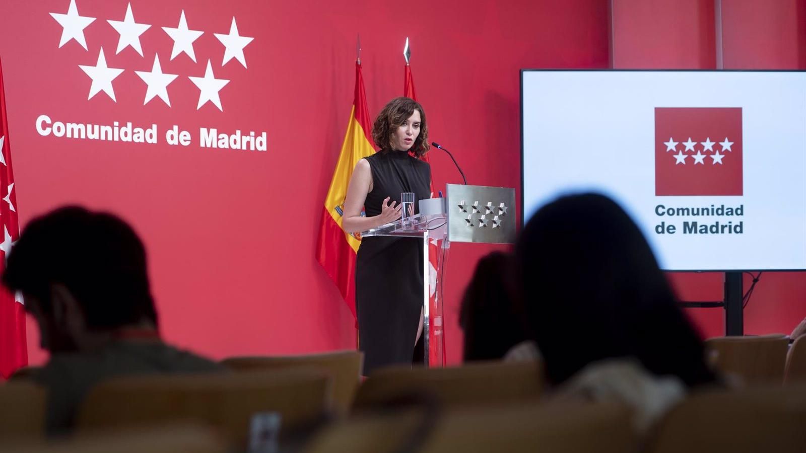 Díaz Ayuso afea a Vox su "populismo" al querer habilitar Asamblea en verano: "No se es político solo cuando se está en Pleno"