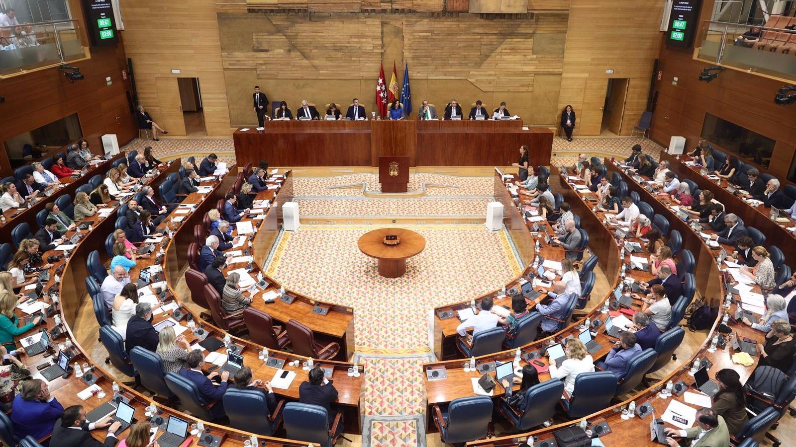 PP y Vox sacan adelante la Ley de Mercado Abierto para la libre circulación de empresas y servicios en la Comunidad de Madrid