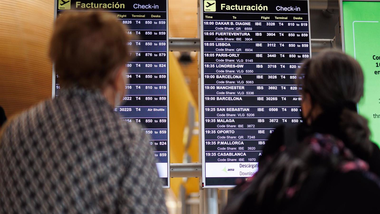 La Comunidad recibe hasta mayo más de 6,3 pasajeros internacionales, un 26,9% menos que en 2019