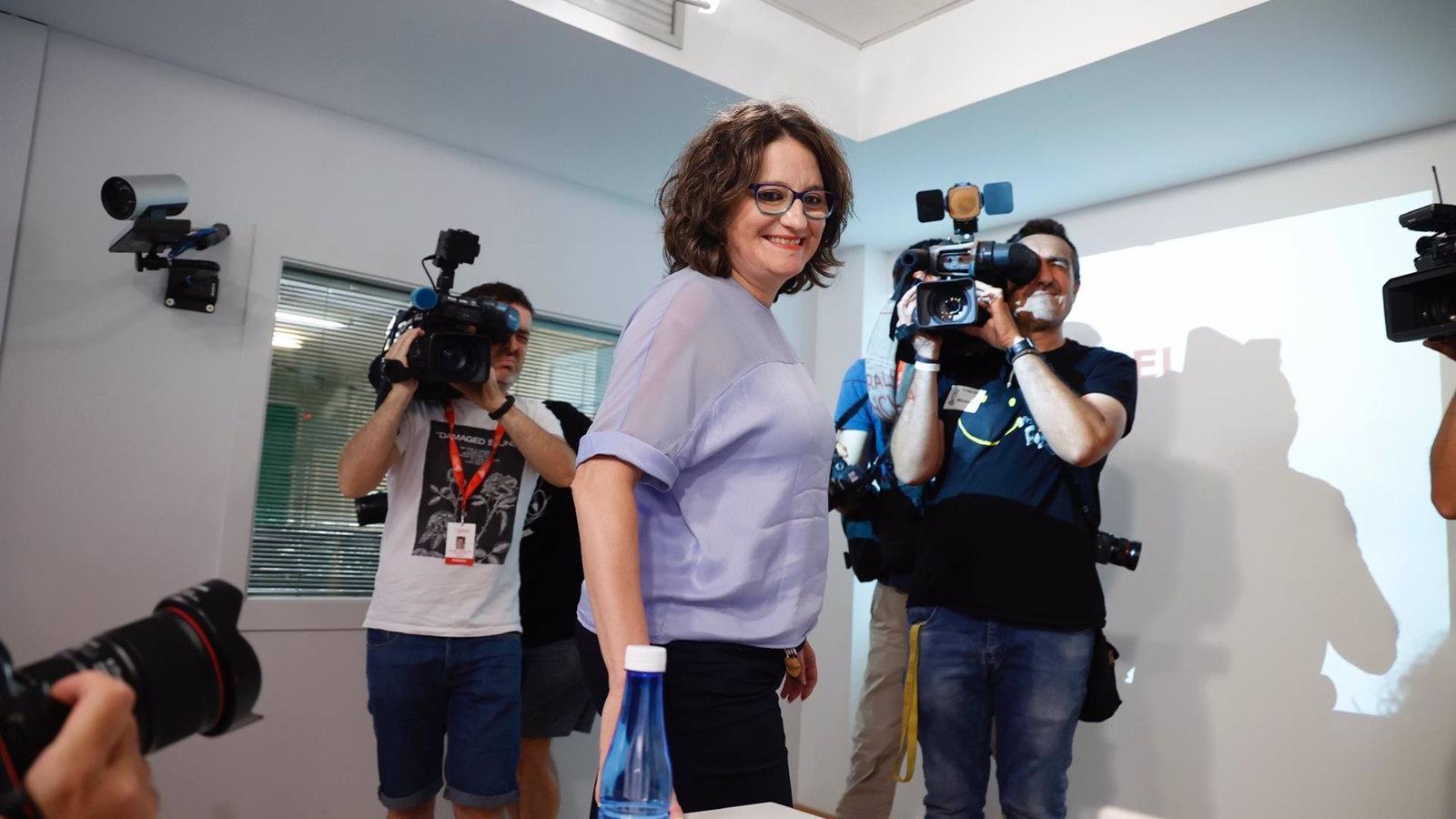 Oltra descarta dimitir tras su imputación: "Es una postura ética, estética y política"